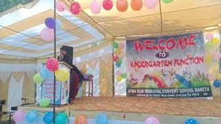 Chairman Sh. Sherique Garg Speech  !!  @ Kindergarten Function