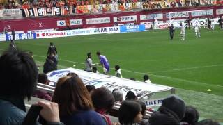 2012.4.7 ヴィッセル神戸 vs 清水エスパルス　試合後、林が挨拶に来た