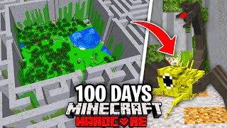 I Survived 100 Days as a MAZE RUNNER in Hardcore Minecraft... Here's What Happened
