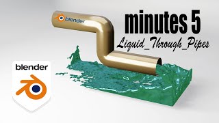 Blender Water Pipe Simulation