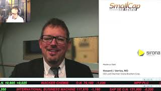 SmallCap-Investor Interview mit Howard J. Verrico MD, CEO von Sirona BioChem (WKN A0RM6R)