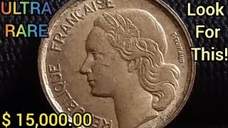 Do You Have One! 👉 $ 15,000.00 👈 Very Rare Error Coin French Worth Big Money Don't Spend This!!