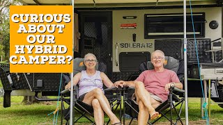 We answer 9 questions about camping in our 12 foot hybrid van