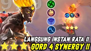 GORD 4 SYNERGY FULL DAMAGE !! LANGSUNG INSTAN RATAA !! MAGIC CHESS MOBILE LEGENDS