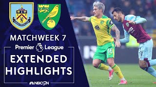 Burnley v. Norwich City | PREMIER LEAGUE HIGHLIGHTS | 10/2/2021 | NBC Sports