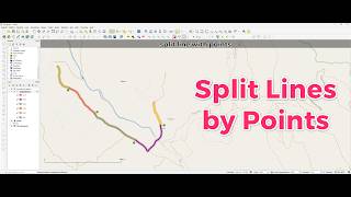 QGIS Split Lines by Points