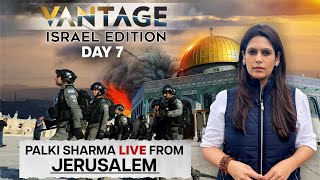 LIVE | Israel-Hamas War: As Ground Invasion Looms, Israel Warns Gazans | Vantage with Palki Sharma