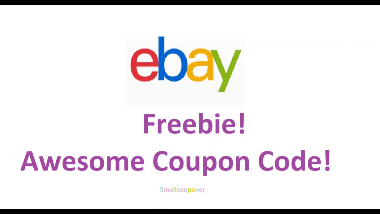 Ebay Possible Freebie! Awesome Coupon Code! - YouTube