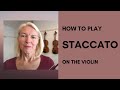 How to Play Staccato On the Violin