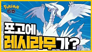 5월 포고 최초 5세대 전설포켓몬 레시라무 등장! 불꽃 1티어는 너다![쌈밥tv][포켓몬고]