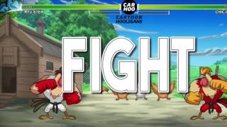 Street Cock Fighter   RYU vs KEN  Street Fighters 5 Parody