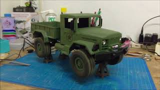 恆龍 1/16 U.S Military Truck 像真軍卡卡車 升級MTK37SP