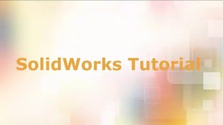 SolidWorks Tutorial: (Intermediate) Sketch Driven Pattern