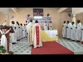 FÊTE PATRONALE DE LA PAROISSE SACRÉ-CŒUR DE SANGHÉ. MESSE