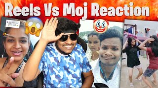 Reels Vs Moj கொடுமைகள்🤣🤣 Instagram Reels Vs Moj Troll😜 Tamil | Funny Videos | Themma Themma Song