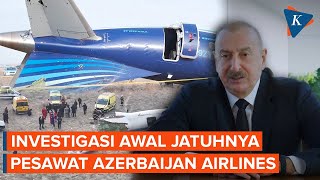 Investigasi Awal Perkuat Dugaan Rudal Rusia di Balik Jatuhnya Azerbaijan Airlines