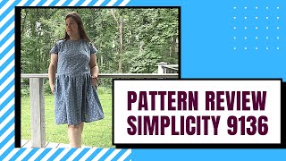 Simplicity S9136 Pattern Review: A perfect summer dress