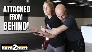 Use this Self Defense Technique if you are attacked from behind! | Pure Krav Maga