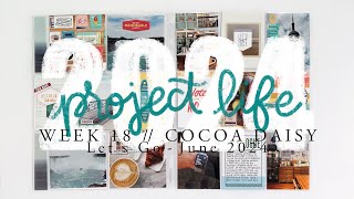 2024 Project Life // Week 18: Let's Go Collection from Cocoa Daisy \u0026 unboxing