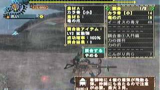 【MHF】剛種グレンゼブル ライトボウガンソロ part3【ソロ】