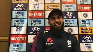 Adil Rashid speaks ahead of England's second T20 against India