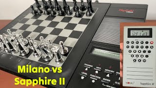 Milano vs. Novag Sapphire II: Rare Old #Chess Computers 👑 @Gadgetify