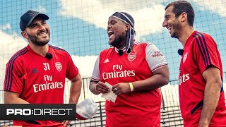 WIN | CHUNKZ vs KOLASINAC \u0026 MKHITARYAN - ARSENAL TOUR TRIALS PART 2