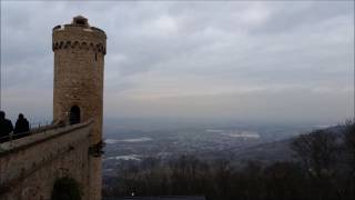 Das Auerbacher Schloss im Odenwald und Irish folk / Castle Auerbach in the German Odenwald forest