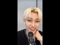 stray kids felix reacts to stay attending his tik tok live from school shorts kpop skz felix