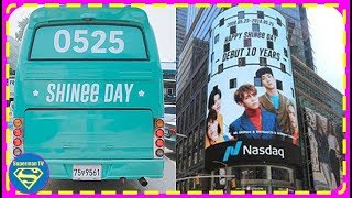 SHINee fans send promo bus,plaster Korea's subways,New York's Time Square to their 10th-anniversary! SHINee fans send promo bus,plaster Korea's subways,New York's Time Square to their 10th-anniversary!