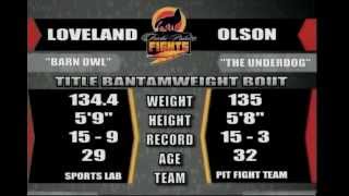 Casey Olson vs Ian Loveland