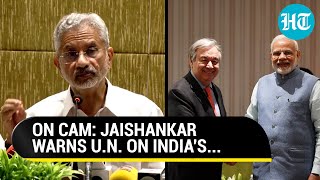 Jaishankar Warns UN After Secretary General's Office Comments On India: Watch | LS Election