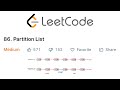 LeetCode Partition List Explained - Java