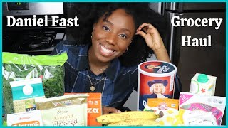 DANIEL FAST GROCERY HAUL! What is the Daniel Fast and what can I eat?