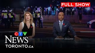 Second night of protests in Brampton | CTV News Toronto at Noon for Nov. 5, 2024