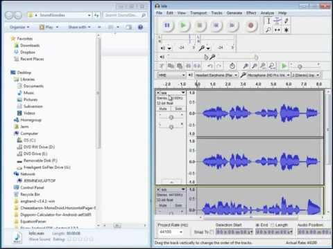 How to Merge Two Audio Files Using Audacity How to Merge Two Audio Files Using Audacity