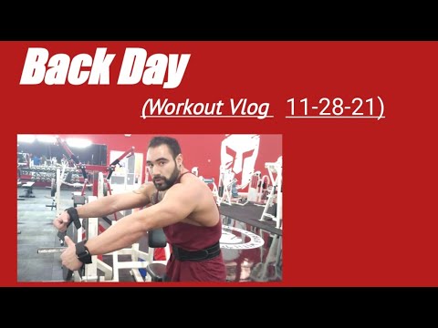 Back Day Workout Vlog 11 28 21 Suscribe Youtube