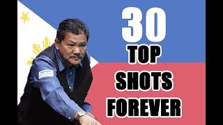 30 TOP SHOTS FOREVER With Magician Efren Bata Reyes