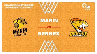 CSJC U15M : MARIN vs. BERNEX