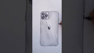 How to draw an iPhone 12 Pro Max?.| Apple | SmartPhone | Mobile Drawing |आईफोन का ड्राइंग कैसे बनाए?