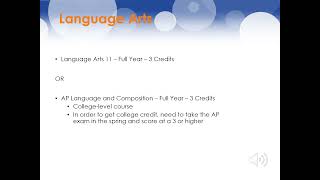 11th Grade Class Registration (English)