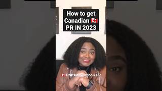 How to get Canadian 🇨🇦 Permanent Residency in 2023 (PNP) | @kayonaldria