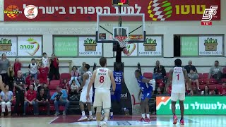 Tony Carr Points in Hapoel Gilboa Galil vs. Bnei Herzliya