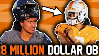 Did Tennessee PAY 8 MILLION DOLLARS for a HIGH SCHOOL QB...?