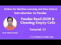 Introduction to Pandas (Tutorial 13): Pandas Read JSON & Cleaning Empty Cells