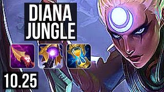 DIANA vs VI (JUNGLE) | 1.7M mastery, 11/2/7, 400+ games, Dominating | TR Diamond | v10.25