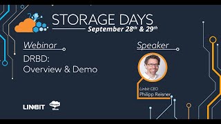DRBD Demo - LINBIT StorageDays: CloudStack Webinar 1