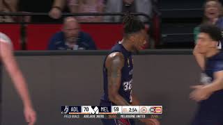 Eric Griffin Posts 21 points & 11 rebounds vs. Melbourne United