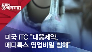 미국 ITC “대웅제약, 메디톡스 영업비밀 침해”