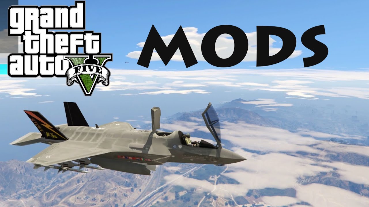 F-35B Lightning II Mod - Gta 5 Mod Showcase - YouTube